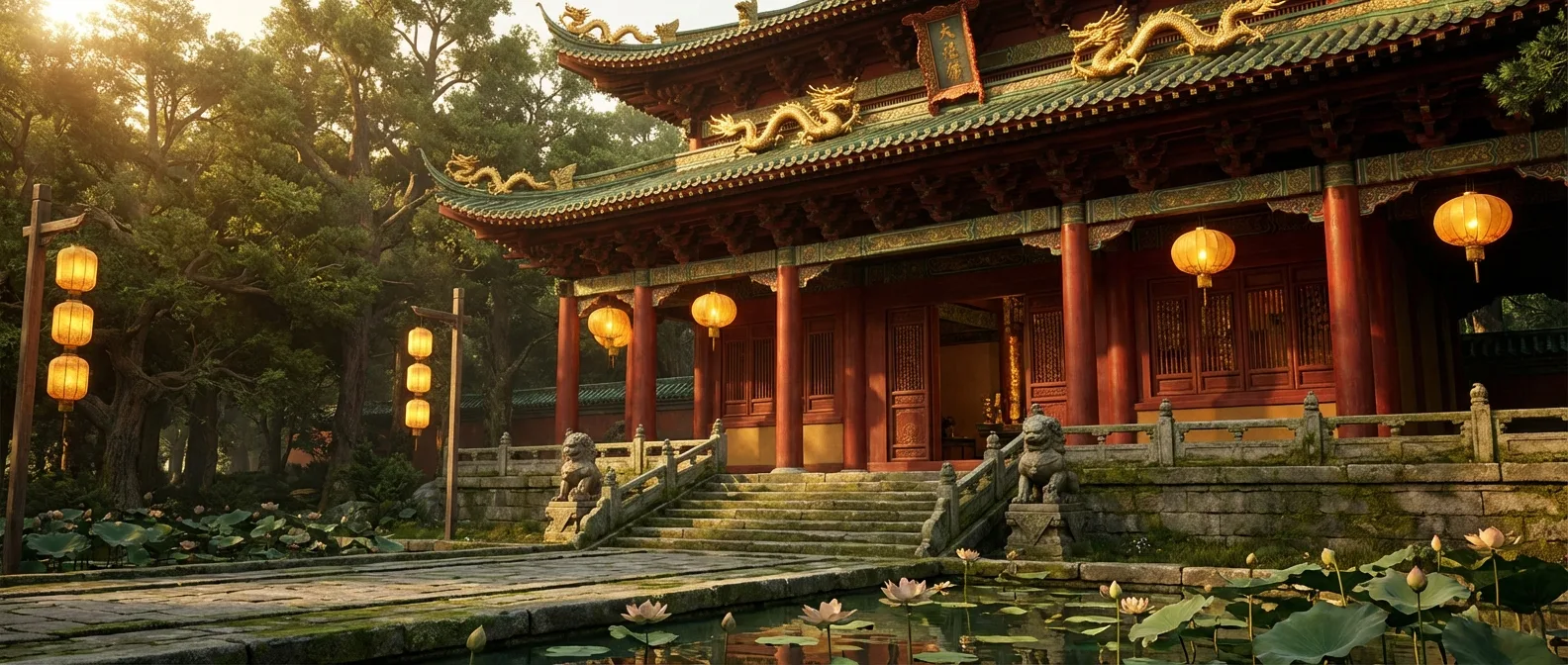 中式佛教寺廟